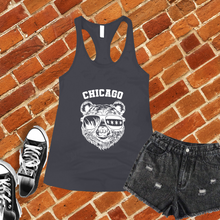 Load image into Gallery viewer, Chicago Bears Skyline and Flag Women's Tank Top