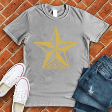 Load image into Gallery viewer, Golden Austin Star Tee