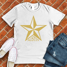 Load image into Gallery viewer, Golden Austin Star Tee