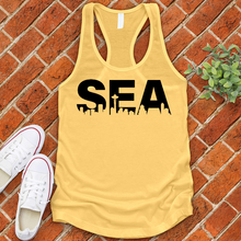 Load image into Gallery viewer, SEA City Line Women's Tank Top