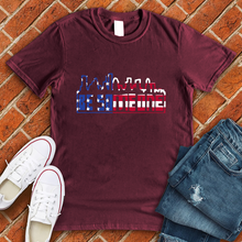 Load image into Gallery viewer, Be Someone American Flag Houston Tee