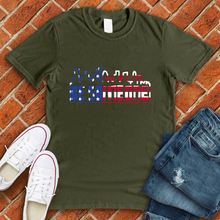 Load image into Gallery viewer, Be Someone American Flag Houston Tee