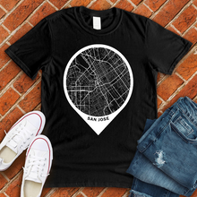 Load image into Gallery viewer, San Jose Map Tee