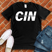 Load image into Gallery viewer, CIN Stripe Alternate Tee