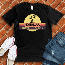 Load image into Gallery viewer, Honolulu Coordinates Tee
