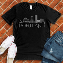 Load image into Gallery viewer, Portland Skyline Tee