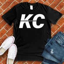 Load image into Gallery viewer, KC Stripe Alternate Tee