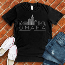 Load image into Gallery viewer, Omaha Skyline Tee