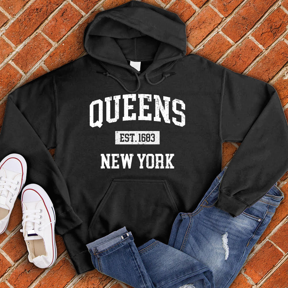 grey new york hoodie