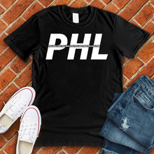 Load image into Gallery viewer, PHL Stripe Alternate Tee