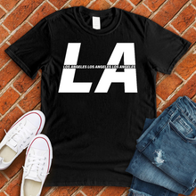 Load image into Gallery viewer, LA Stripe Alternate Tee