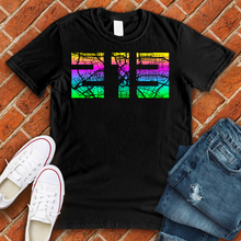 Load image into Gallery viewer, 213 Map Neon Tee