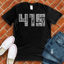 Load image into Gallery viewer, 415 Map Alternate Tee