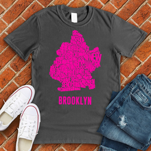 Load image into Gallery viewer, Neon Brooklyn Neighborhoods Tee