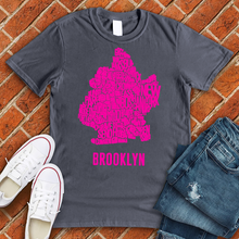 Load image into Gallery viewer, Neon Brooklyn Neighborhoods Tee