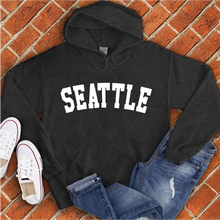 Load image into Gallery viewer, Seattle White Hoodie