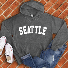 Load image into Gallery viewer, Seattle White Hoodie