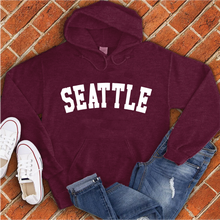Load image into Gallery viewer, Seattle White Hoodie