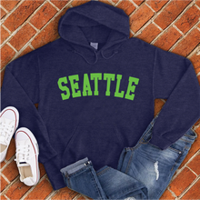 Load image into Gallery viewer, Seattle Green Hoodie