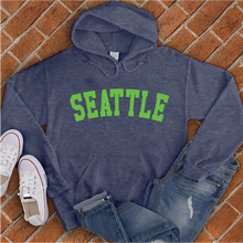 Load image into Gallery viewer, Seattle Green Hoodie