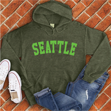 Load image into Gallery viewer, Seattle Green Hoodie