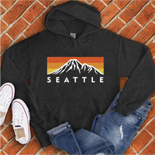 Load image into Gallery viewer, Seattle Mountain Sunset Hoodie