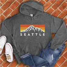 Load image into Gallery viewer, Seattle Mountain Sunset Hoodie