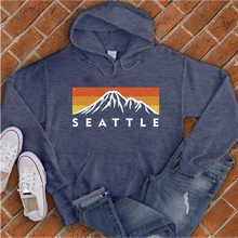 Load image into Gallery viewer, Seattle Mountain Sunset Hoodie