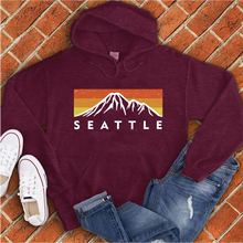 Load image into Gallery viewer, Seattle Mountain Sunset Hoodie