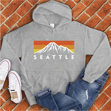 Load image into Gallery viewer, Seattle Mountain Sunset Hoodie