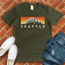 Load image into Gallery viewer, Seattle Mountain Sunset Tee