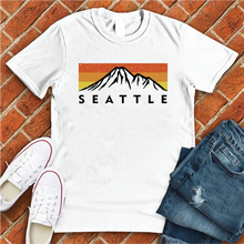 Load image into Gallery viewer, Seattle Mountain Sunset Tee