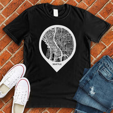 Load image into Gallery viewer, Seattle Map Tee