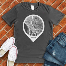 Load image into Gallery viewer, Seattle Map Tee