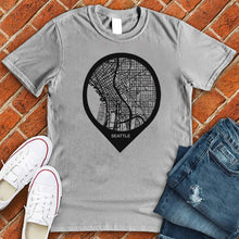 Load image into Gallery viewer, Seattle Map Tee