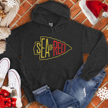 Load image into Gallery viewer, Kansas Sea of Red Hoodie