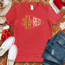 Load image into Gallery viewer, Kansas Sea of Red Tee