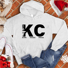 Load image into Gallery viewer, KC Born Raised Proud Winter Hoodie