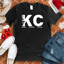 Load image into Gallery viewer, KC Born Raised Proud Winter Tee