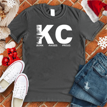 Load image into Gallery viewer, KC Born Raised Proud Winter Tee