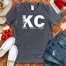 Load image into Gallery viewer, KC Born Raised Proud Winter Tee