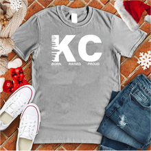 Load image into Gallery viewer, KC Born Raised Proud Winter Tee