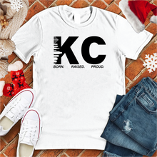 Load image into Gallery viewer, KC Born Raised Proud Winter Tee
