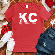 Load image into Gallery viewer, KC Born Raised Proud Winter Tee
