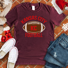 Load image into Gallery viewer, Kansas City Football Tee