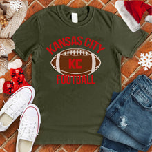 Load image into Gallery viewer, Kansas City Football Tee