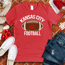 Load image into Gallery viewer, Kansas City Football Tee