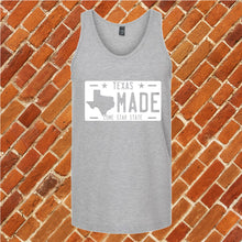 Load image into Gallery viewer, Texas License Plate Unisex Tank Top