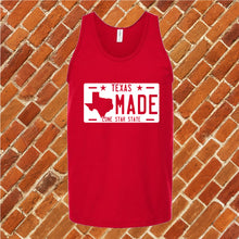 Load image into Gallery viewer, Texas License Plate Unisex Tank Top