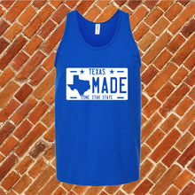 Load image into Gallery viewer, Texas License Plate Unisex Tank Top